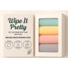 Wipe It Pretty – Reusable Makeup Remover Cloths – 4-Pack