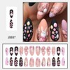 Easter Press on Nails Almond Fake Nails Matte Spring False