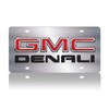 Eurosport Daytona Stainless Steel License Plate Badge for GMC Denali