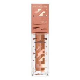 Maybelline Blush líquido Sunkisser Tono 11 Electric Bronze, 4.7ml - Rubor líquido formulado con Vitamina E, Ruboriza, broncea e ilumina, dura hasta 12H