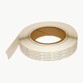 Ludlow 7257310 T-Tak HD Double Coated Tissue Tape: 1" x 72 yd, Natural