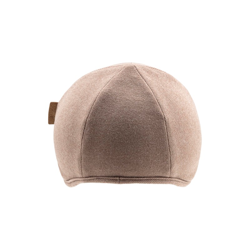 Sterntaler Boys' Peaked Cap Fine Knit Without, sand