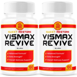 Lofero 2PK -Vismax Revive Capsules Vis Max Eye Health Vision Support Supplement (120ct)