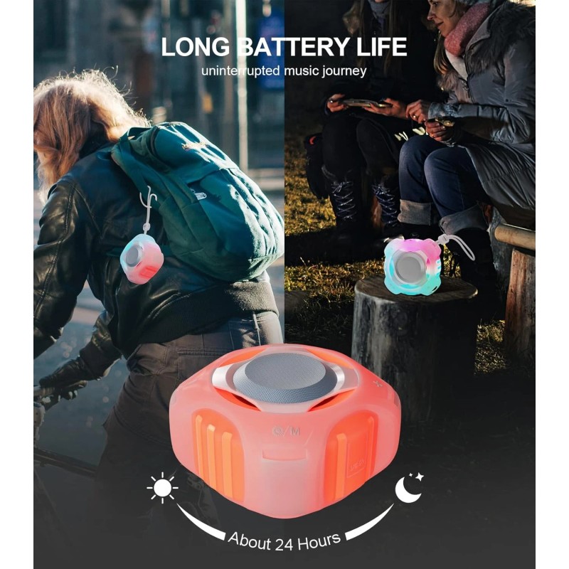 COMISO Shower Bluetooth Speaker – IPX7 Waterproof Floating Wireless Speaker