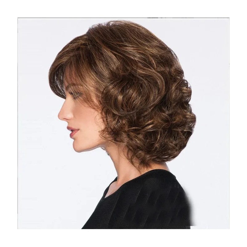 Cabello Corto Para Mujer Con Flequillo Lateral
