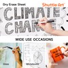 Shuttle Art Whiteboard Markers, Erasable Marker Pens, Black, 15 Pack