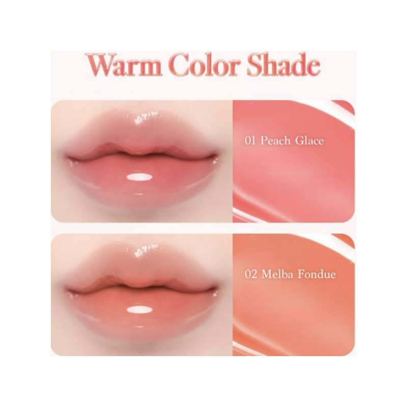 DASIQUE Juicy Dewy Glow Tint 4g*2colors, Color1#$%Color2:13 Mixing Cherry-01 Peach