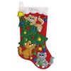 Tobin Decorating Kittens Felt Stocking Kit, Multi