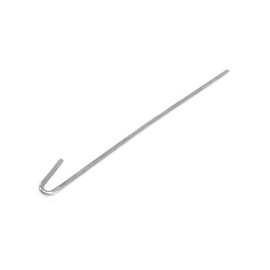 Plum Fittings Chain Link Fence 8 1/4" Aluminum Fence Ties for 2 1/2" (2 3/8" OD) Fence Posts- Pack of 100