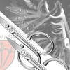 3 Swords Germany - Stainless Steel INOX Curved Nail Scissors