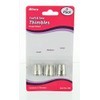 Allary Craft & Sew ASSORTED THIMBLES Pack Small, Medium &
