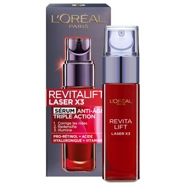 L'Oréal - REVITALIFT LASER X3 - Regenerating Anti-Aging Serum with Hyaluronic Acid