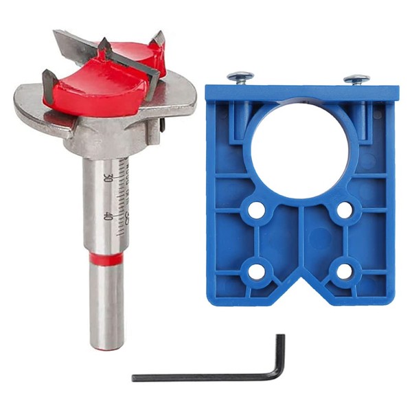 Cymax 35mm Hinge Jig Drill Bits Sets Door Hinge Hole