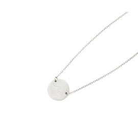 legàmidoro Necklace Coin Stylish Gift Men Women Stainless Steel Chain, Stainless Steel, Not Applicable