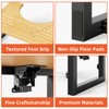Wood Foldable Toilet Poop Stool Adult, 7" 8" 9" Height