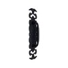 Adonai Hardware "Lydda" Antique Iron Door Pull with Plate (1,