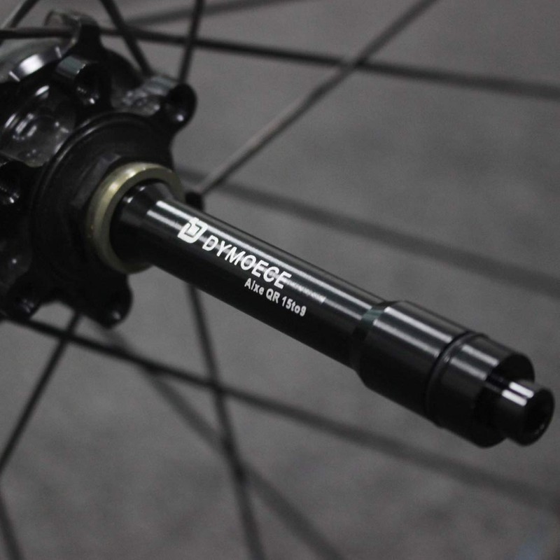 Dymoece Bicycle Wheel Fork Axle 15mm Front Thru Axle to