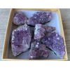 Raw Amethyst Cluster Druzy Collection Box: 6-8 oz Box Lot,