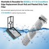 RONGJU 4111A Replacement Brushes and Filters for Bissell CrossWave Edge,