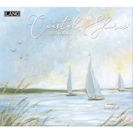 LANG Coastal Shores 2025 Wall Calendar (25991002023)