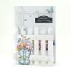 Katy Sue White Picket Fence Shaped Card Blanks & Matching