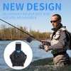 FISHNU Double Alarming Electronic Fishing Bite Alarm with LED Light
