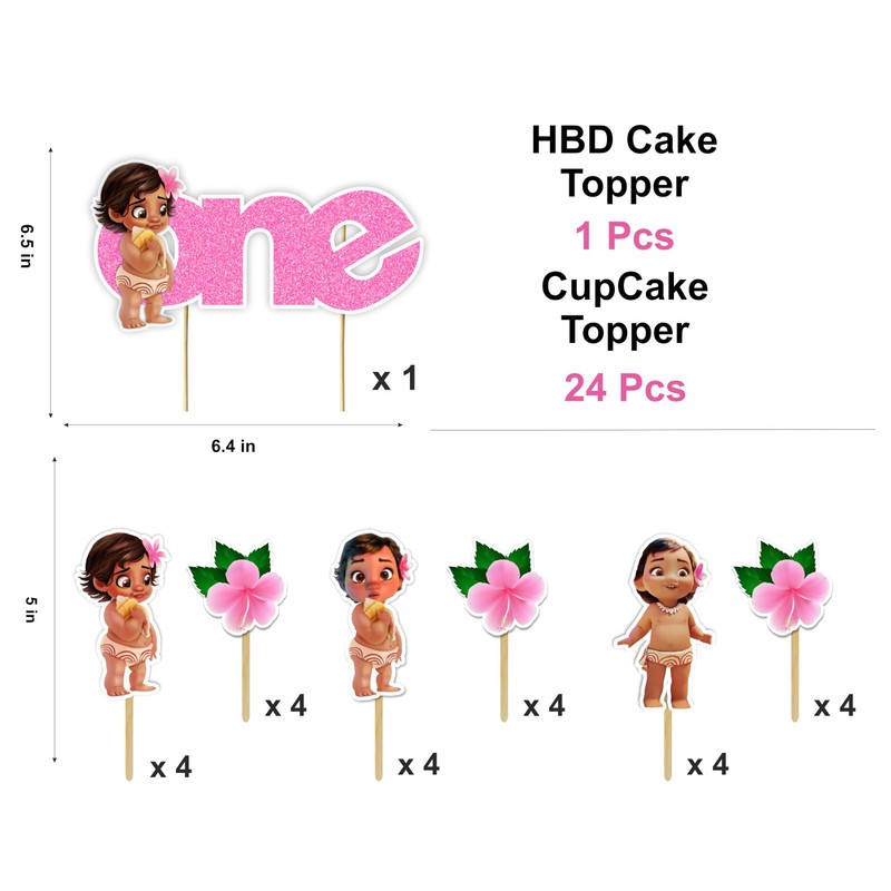 Seyal® Bby Mna One Theme Birthday Party Supplies