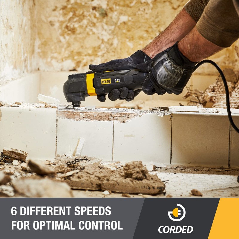 Caterpillar Cat® Corded Oscillating Multi-tool 3.5 AMP - DX49U
