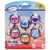 Air Jungles Car Air Freshener Clip 6 Ct, Variety Pack