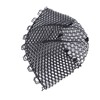 Rubber Fishing Net Replacement Transparent Black Collapsible Fishing Landing Net