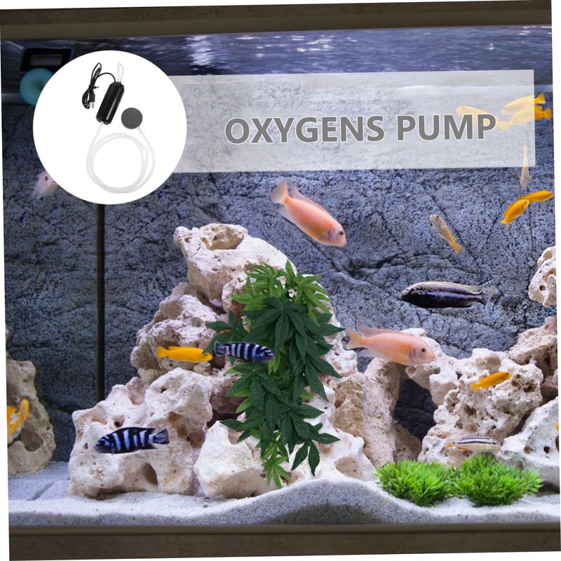 FRCOLOR Aquarium Aerator Small Pump USB Fish Tank Oxygenation Pump