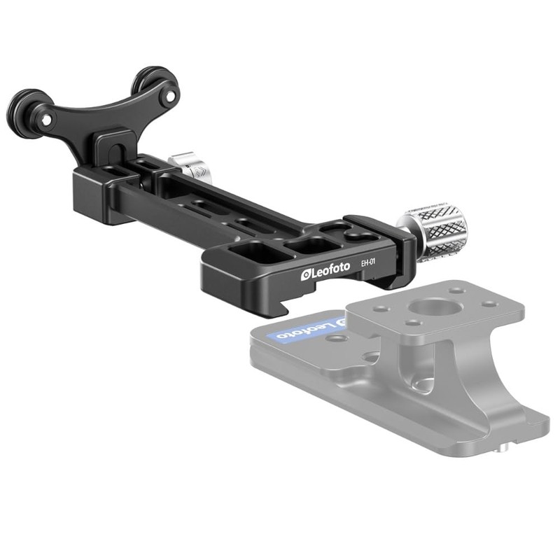 Leofoto 037737 EH-01 Tripod Accessory, Long Lens Support, Arca-Swiss Compatible,
