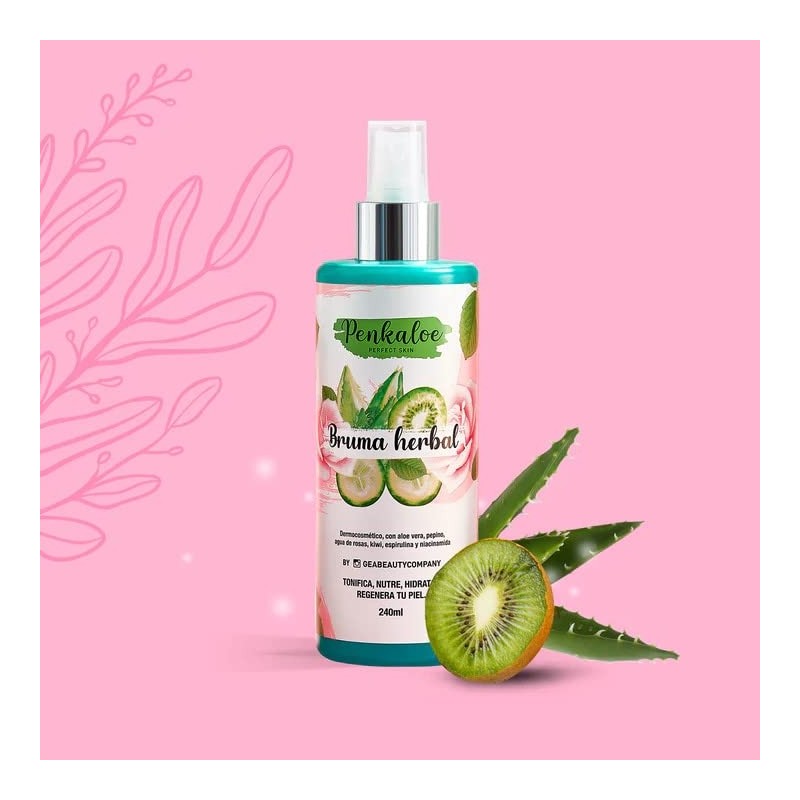 Facial Kit Burma Herb + Aloe Vera Gel Booster Brush