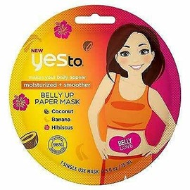 Yes To Moisturized + Smoother Belly Up Paper Mask - 1ct/0.5 fl oz