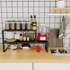 Jojocross Expandable Cabinet Shelf Organizer Storage Spice Rack Shelves for