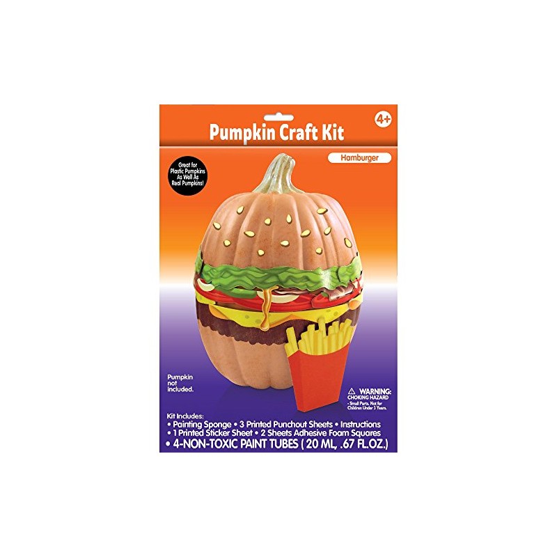 Pumpkin Craft Kit - Hamburger