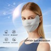 UV Face Cover UPF 50+ Women Breathable Face Covering Protection