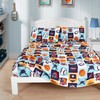 Chezmoi Collection 4-Piece Kids/Teens My Sports Sheet Set - Soft