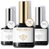 Modelones Gel Nail Top Coat, Matte Top Coat, Base Coat,