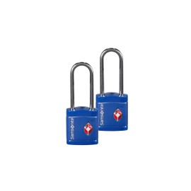 Samsonite Global Travel Accessories TSA Key Luggage Lock 2x, 6 cm, Blue (Midnight Blue)