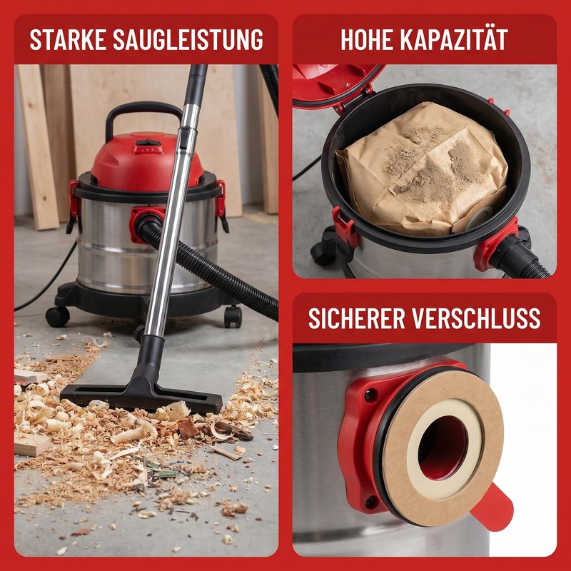 10 sacchetti per aspirapolvere Kärcher 6.959-130.0, sacchetti filtranti, sacchetti usa