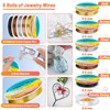 Audab Jewelry Wire Wrapping Jewelry Making Supplies Kit, Ring Sizer