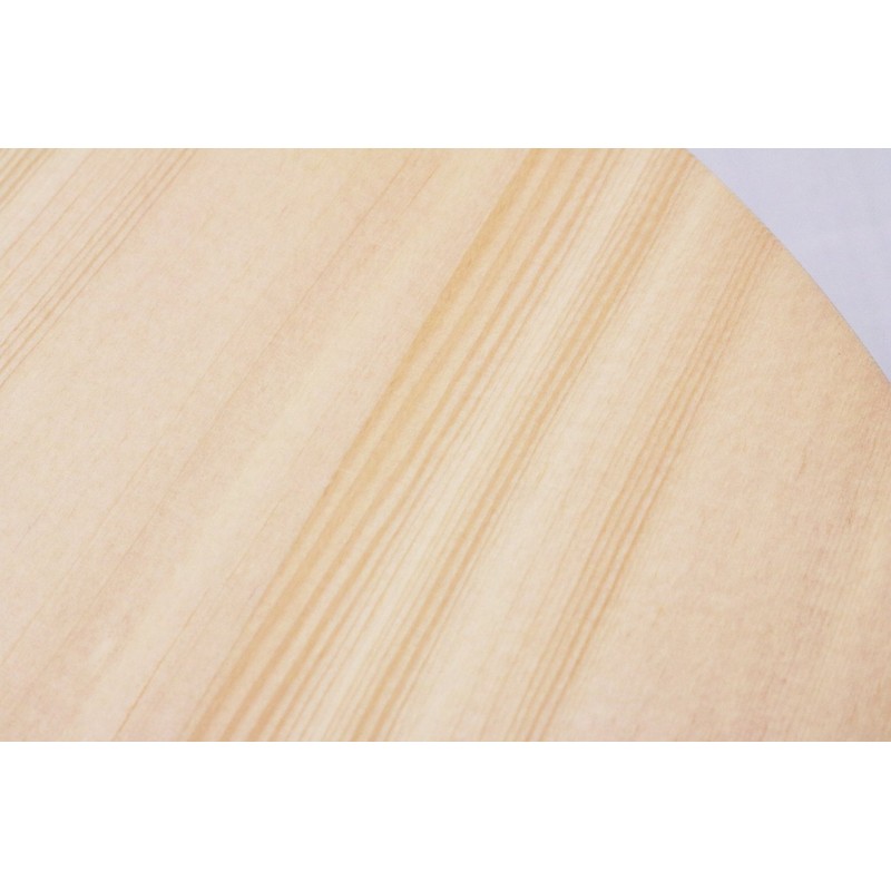 Ichihara Wood Place 落si蓋 Wood Industrial Pot Lid 24 cm Diameter