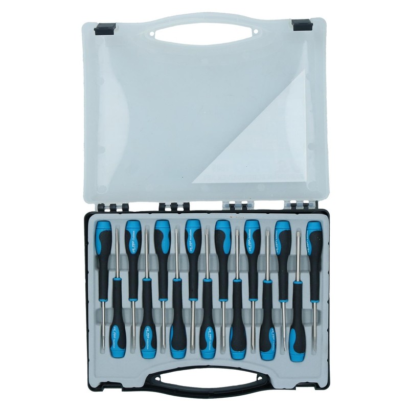 Precision Screwdriver Set Torx/Flat/Phillips 15pc U S Pro Tools AT603