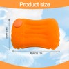 Mudoulu Inflatable Cushion, Waterproof Self-Inflating Camping Pillow, Sandy Beach Pillow,