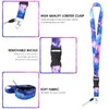 cobee Badge Holder with Lanyard, Retractable Starry Sky ID Card