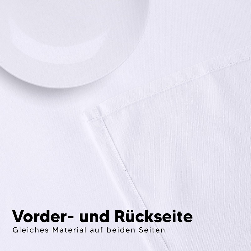 Utopia Kitchen Polyester Tablecloth 110 x 140 cm (Pack of