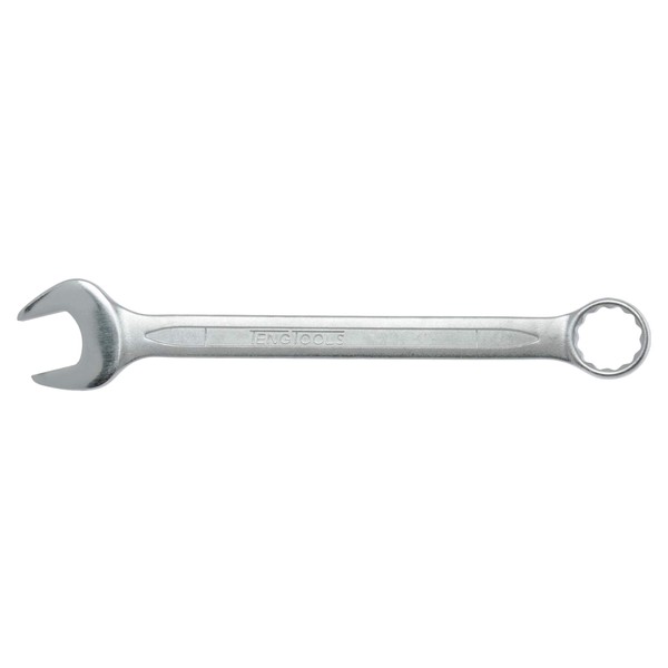 Teng Tools 34mm Metric Combination Open and Box End Spanner Wrench - 600534, Silver