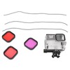 For Go Pro Hero 10/9 Black Case Filter Kit 60m