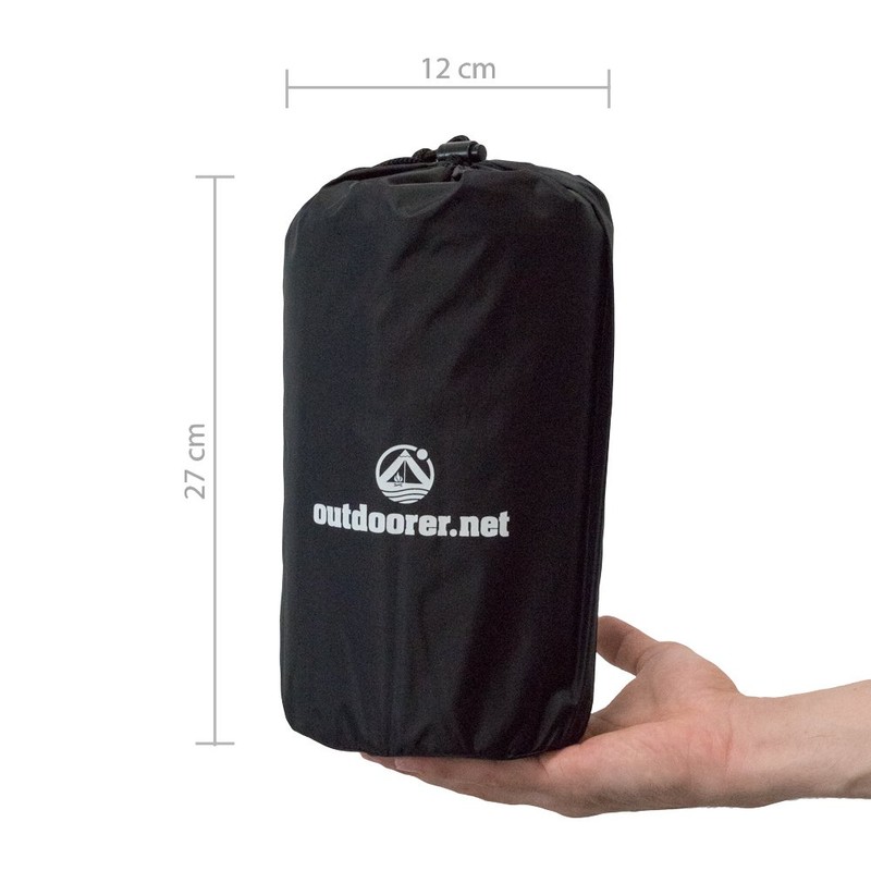 Outdoorer Trek Bed S ─ ultralight self-inflating sleeping pad for